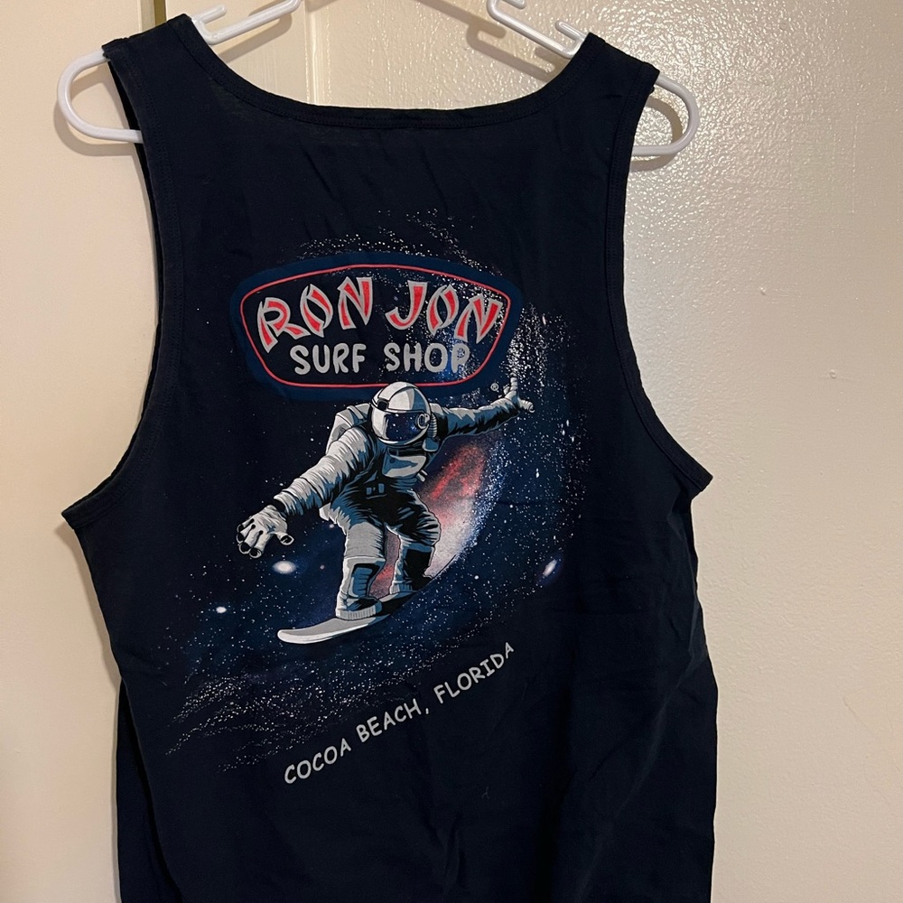 RON JON SURF SHOP astronaut tank top small